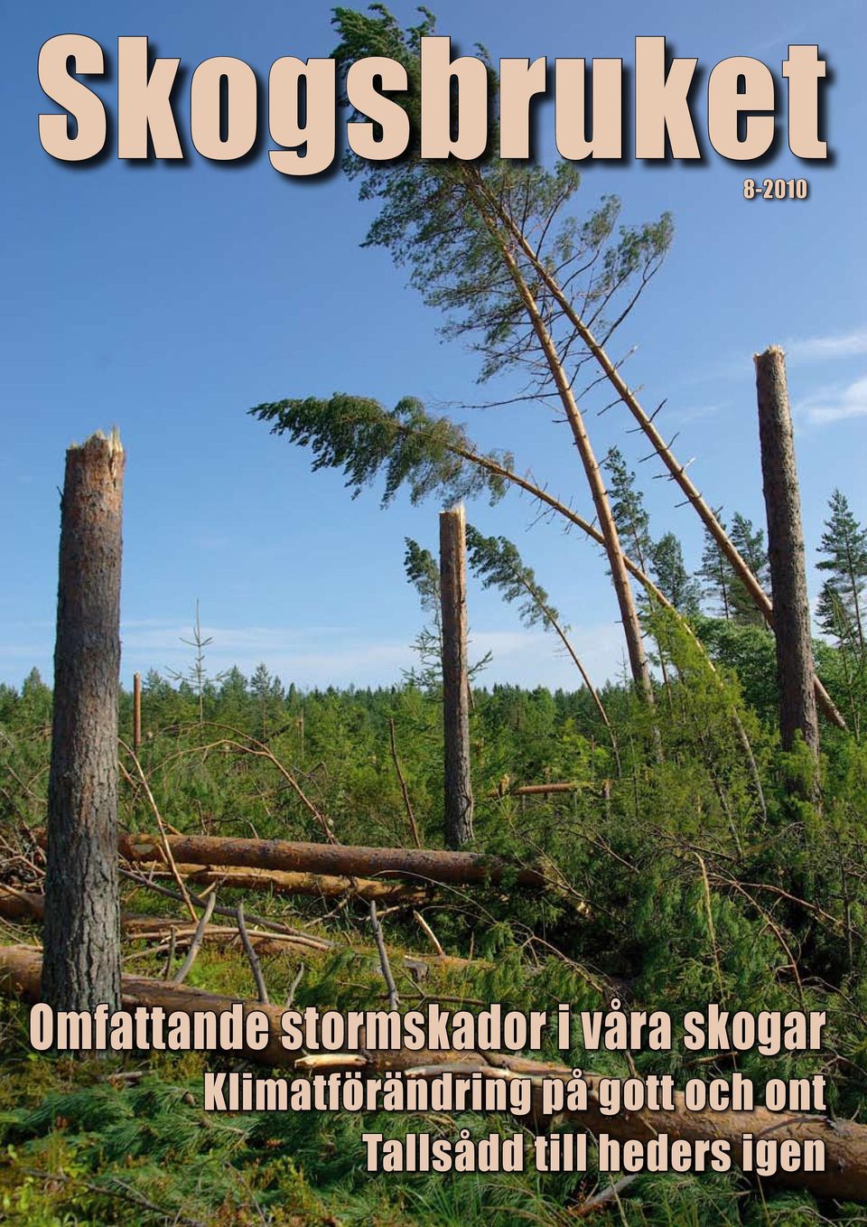 våra skogar Klimatförändring