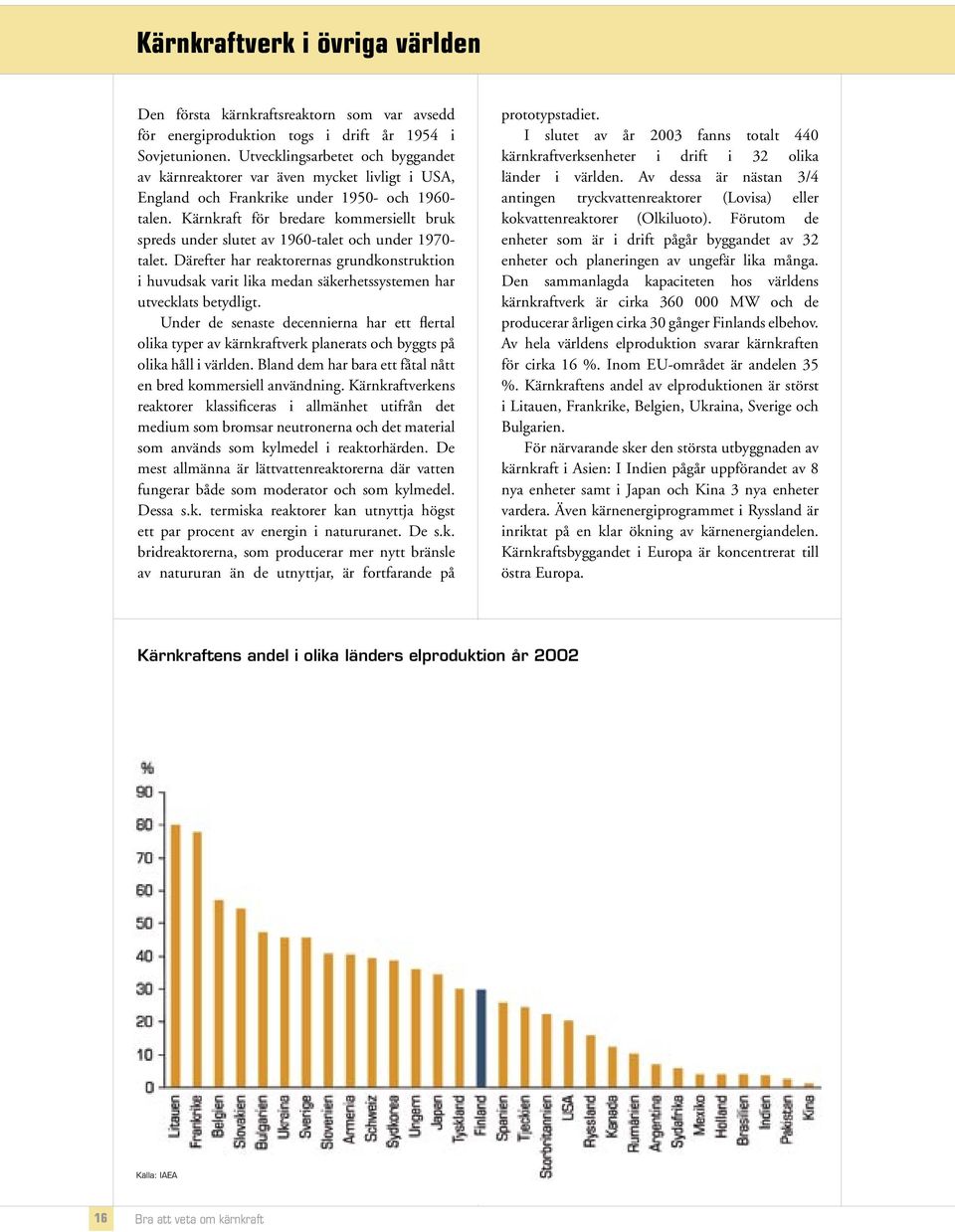 Kärnkraft för bredare kommersiellt bruk spreds under slutet av 1960talet och under 1970 talet.