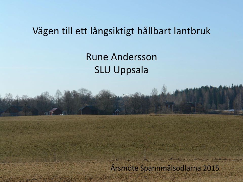 lantbruk Rune Andersson