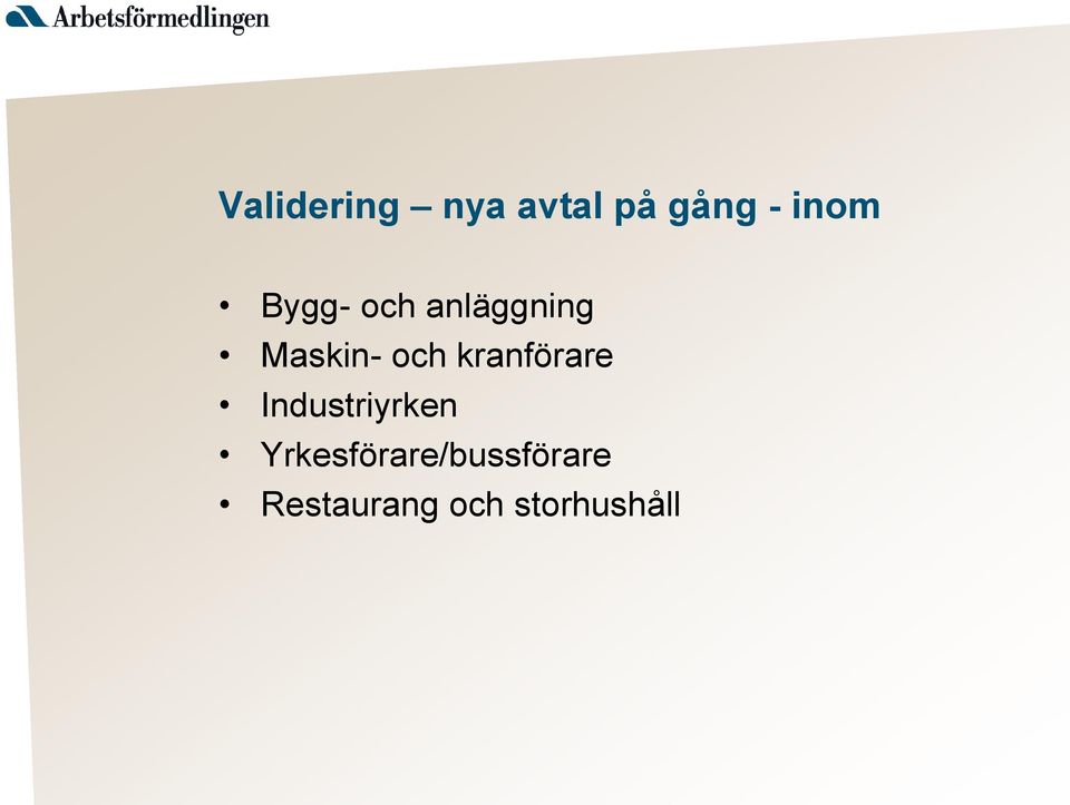 kranförare Industriyrken