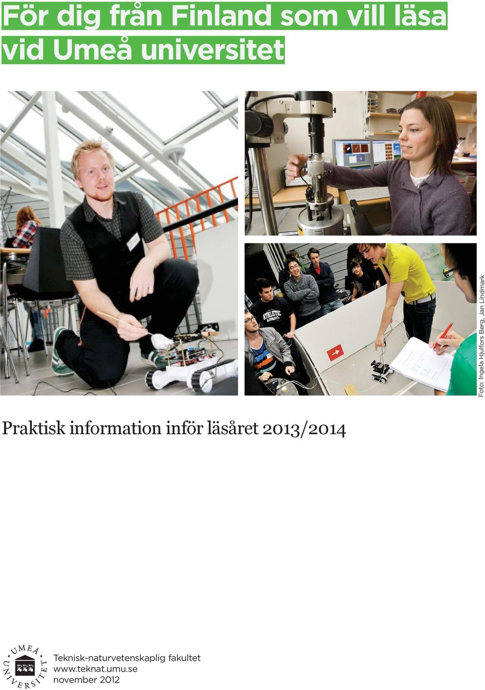 Praktisk information inför läsåret 2013/2014