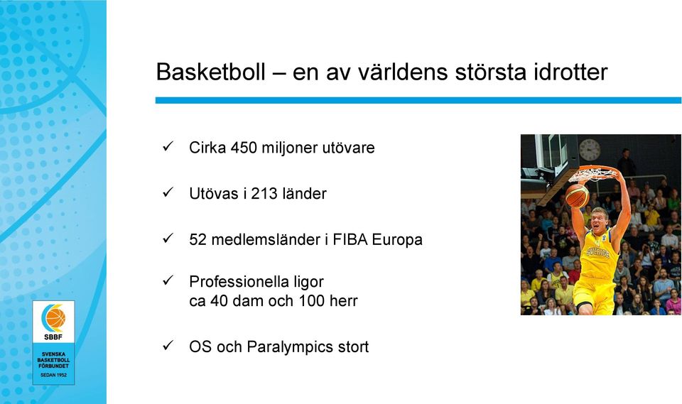 52 medlemsländer i FIBA Europa Professionella