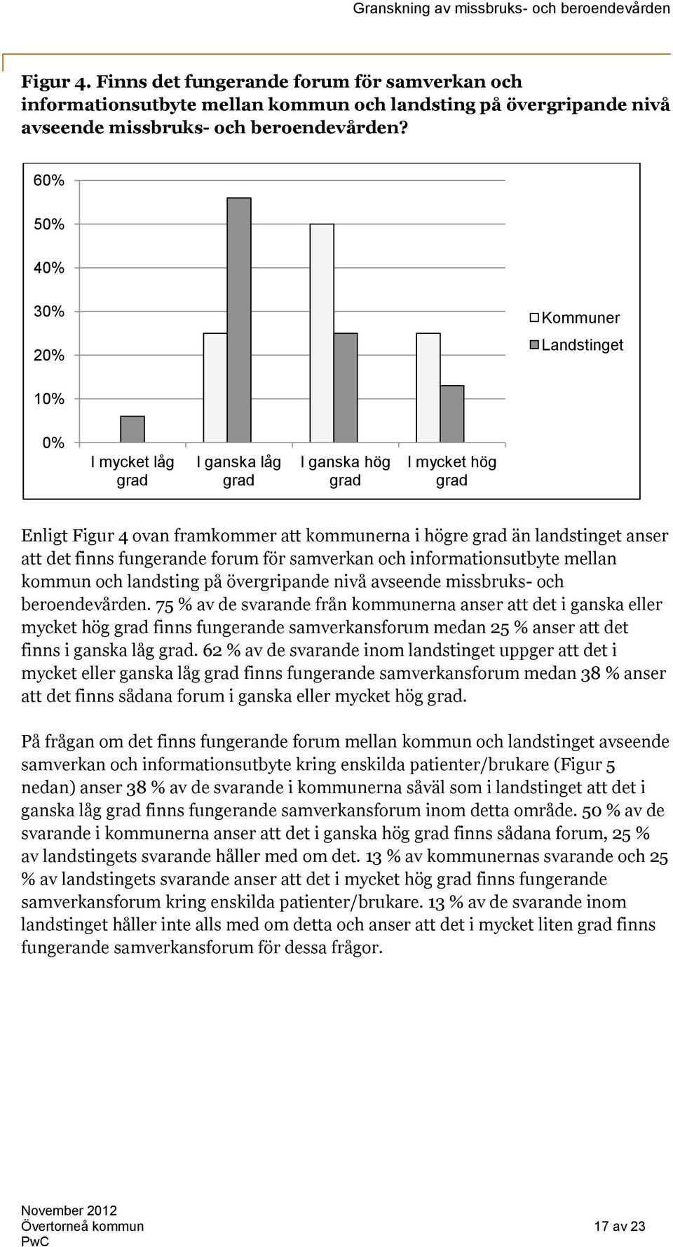 forum för samverkan och informationsutbyte mellan kommun och landsting på övergripande nivå avseende missbruks- och beroendevården.