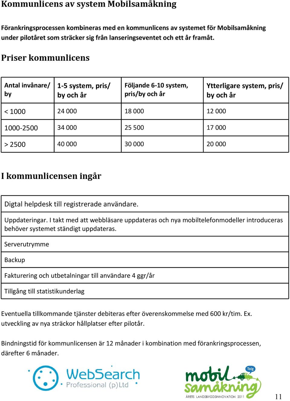 > 2500 40 000 30 000 20 000 I kommunlicensen ingår Digtal helpdesk till registrerade användare. Uppdateringar.