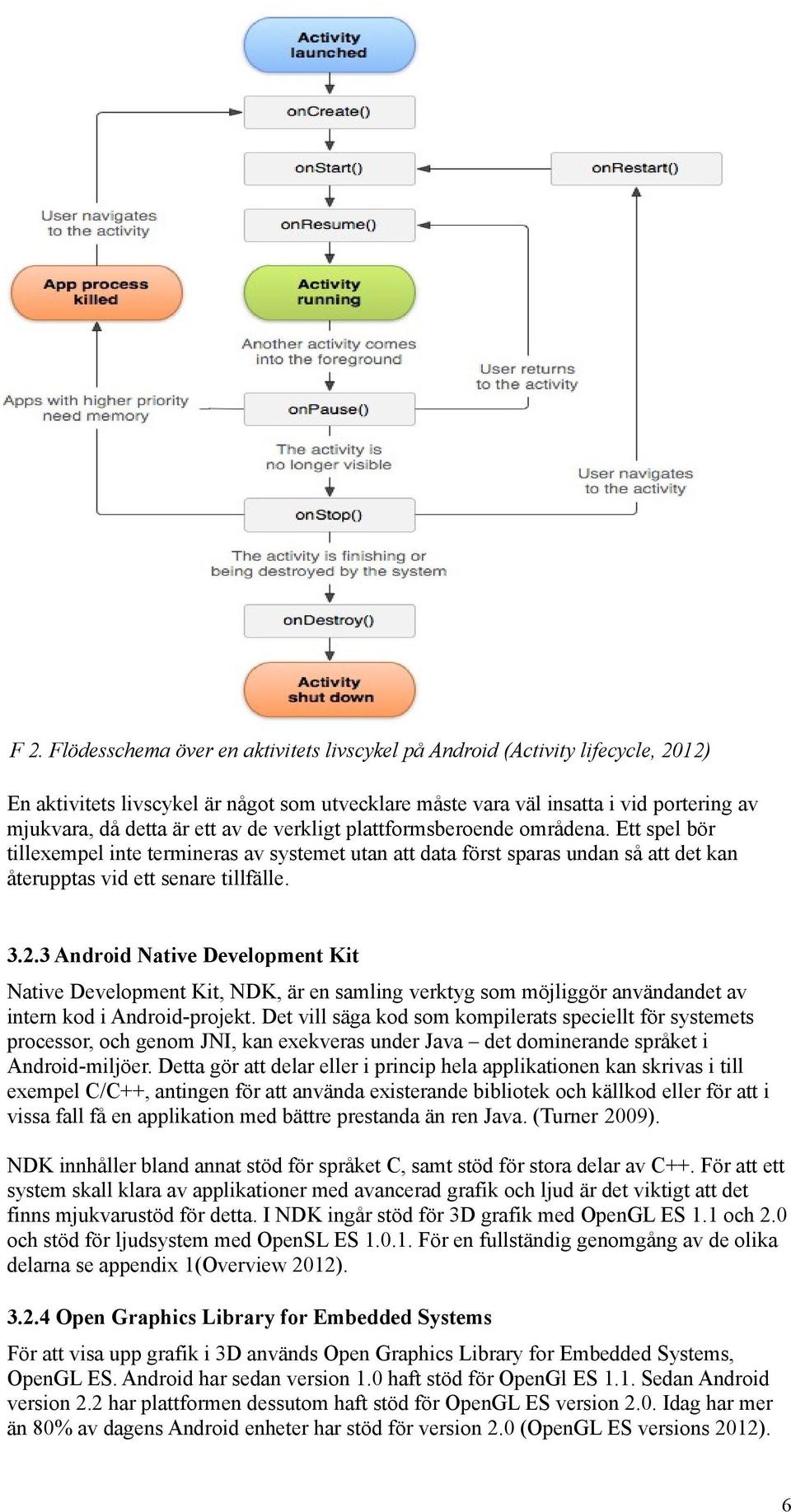 3 Android Native Development Kit Native Development Kit, NDK, är en samling verktyg som möjliggör användandet av intern kod i Android-projekt.