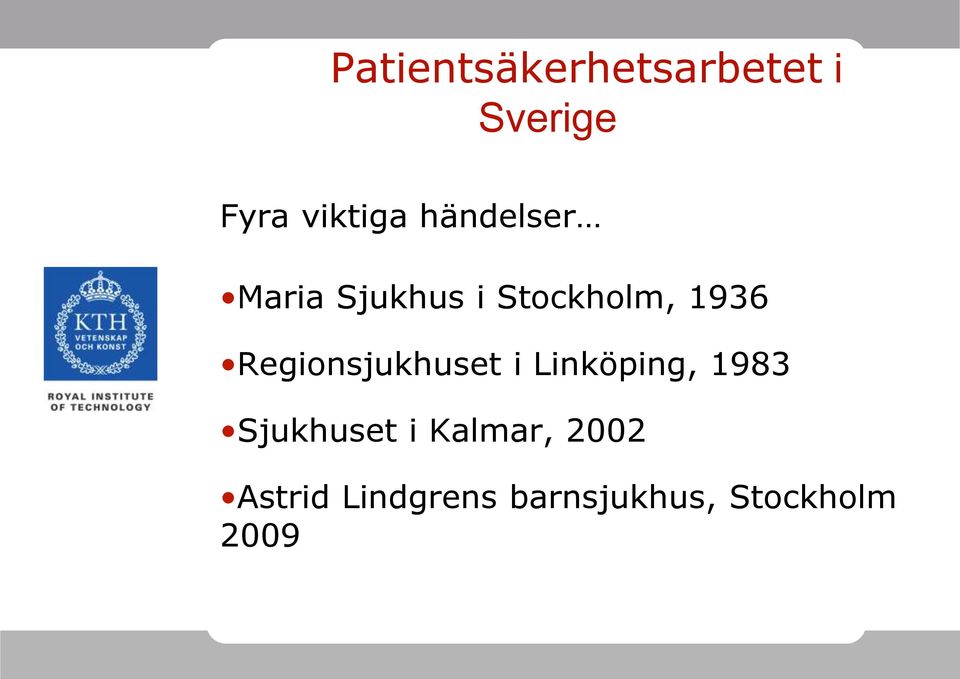 Regionsjukhuset i Linköping, 1983 Sjukhuset i