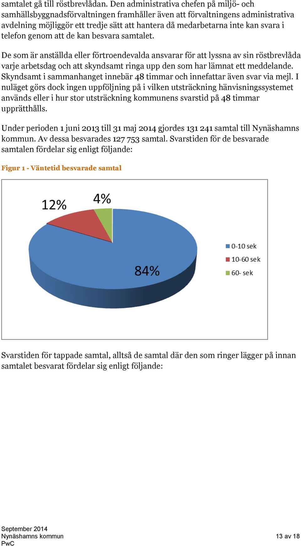 i telefon genom att de kan besvara samtalet.