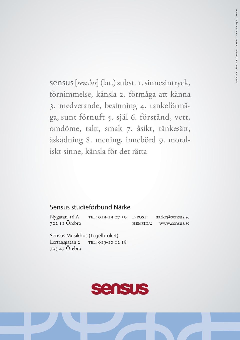 moraliskt sinne, känsla för det rätta form: träd reklam.