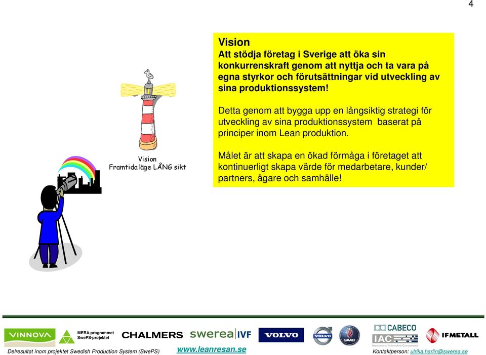 t Detta genom att bygga upp en långsiktig strategi för utveckling av sina produktionssystem baserat på principer i