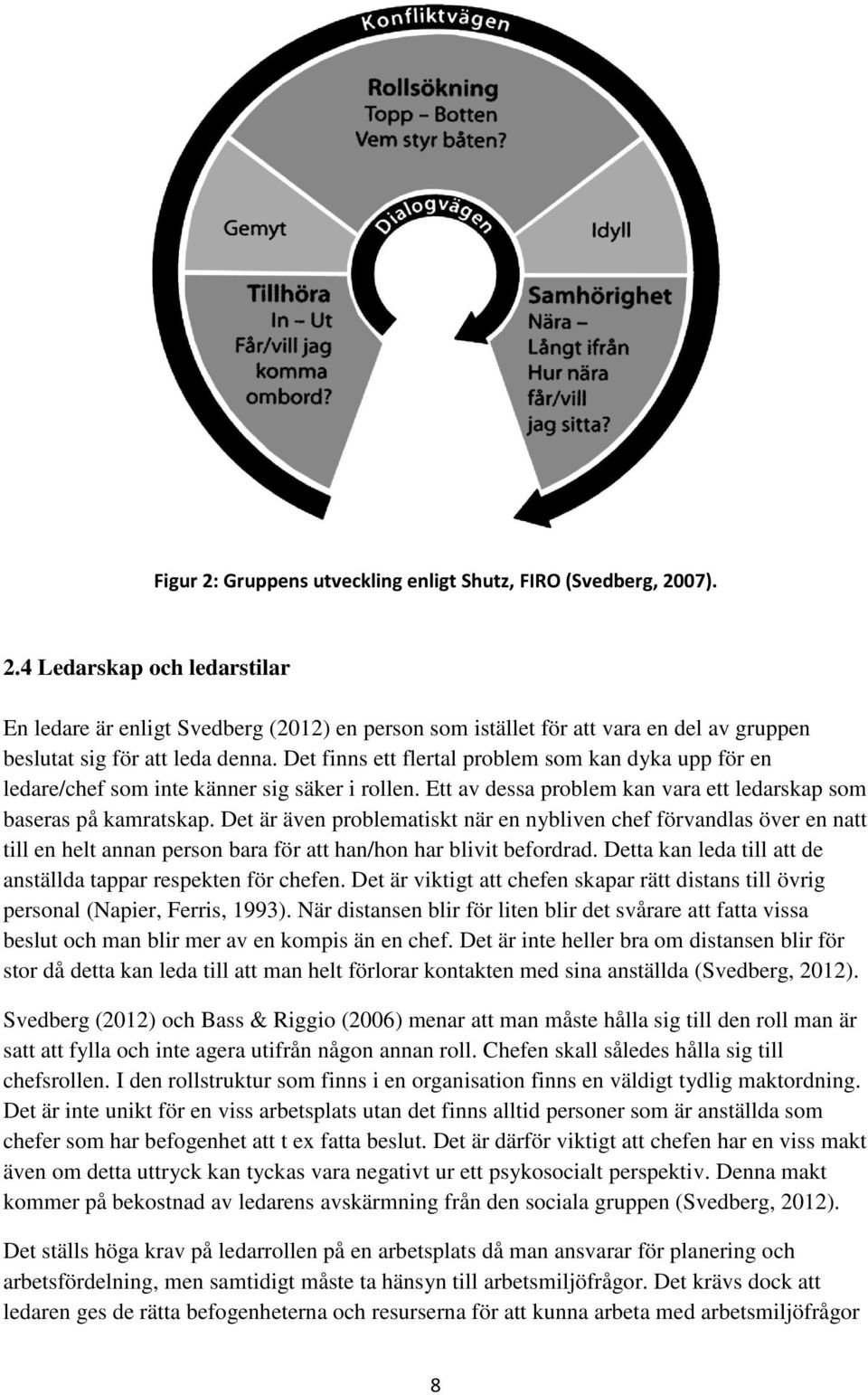 Det är även problematiskt när en nybliven chef förvandlas över en natt till en helt annan person bara för att han/hon har blivit befordrad.