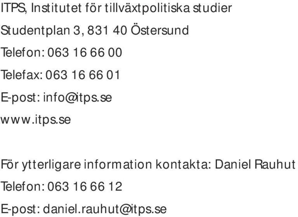 E-post: info@itps.