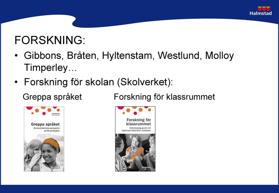 Timperley Forskning för skolan