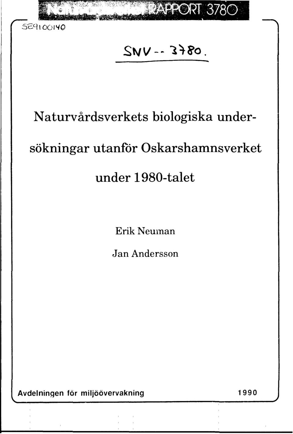 Oskarshamnsverket under 1980-talet