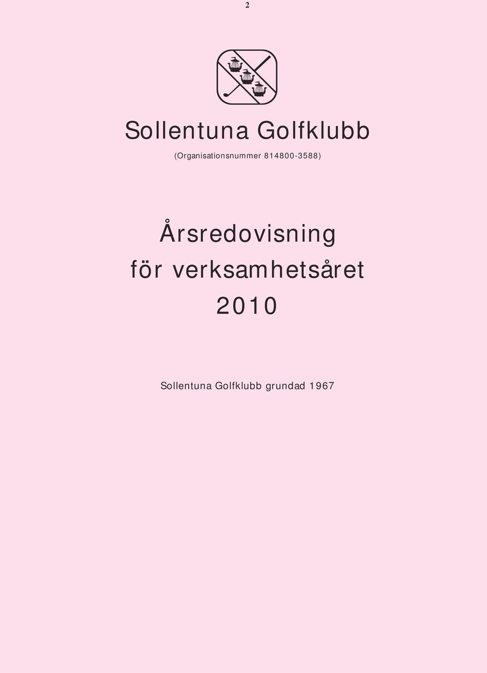 814800-3588) Årsredovisning för