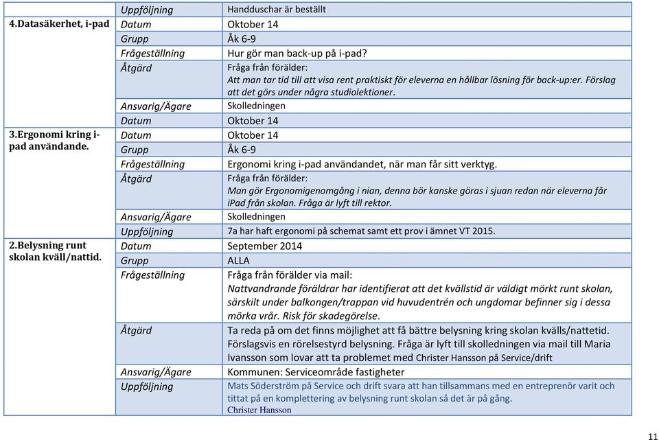 Ergonomi kring i Datum Oktober 14 pad användande. Åk 6 9 Frågeställning Ergonomi kring i pad användandet, när man får sitt verktyg.