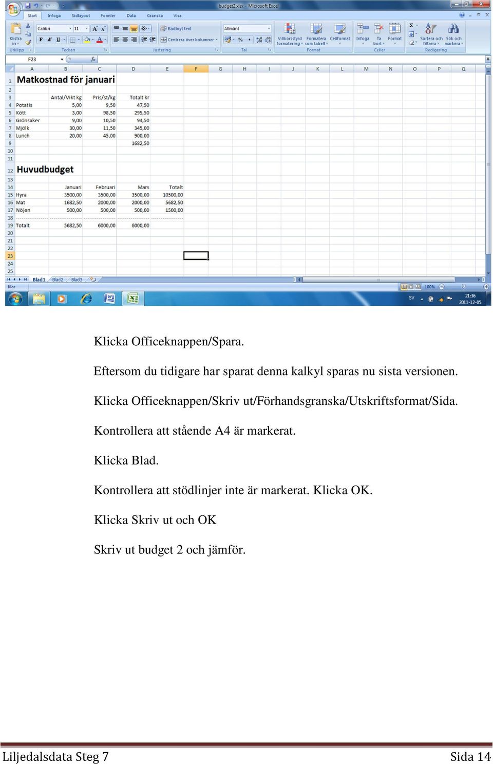 Klicka Officeknappen/Skriv ut/förhandsgranska/utskriftsformat/sida.