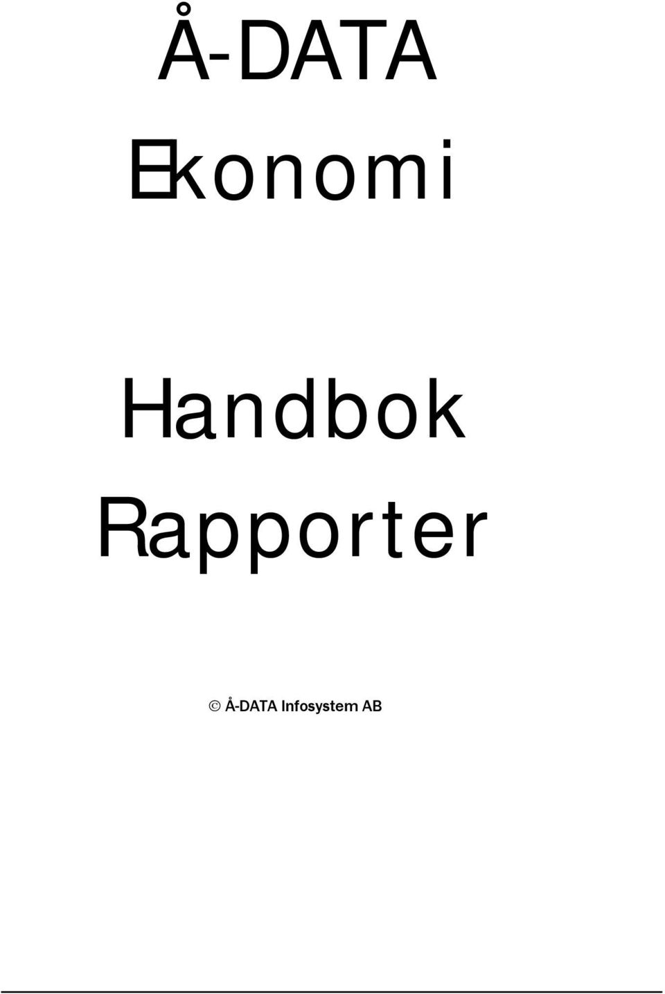 Handbok