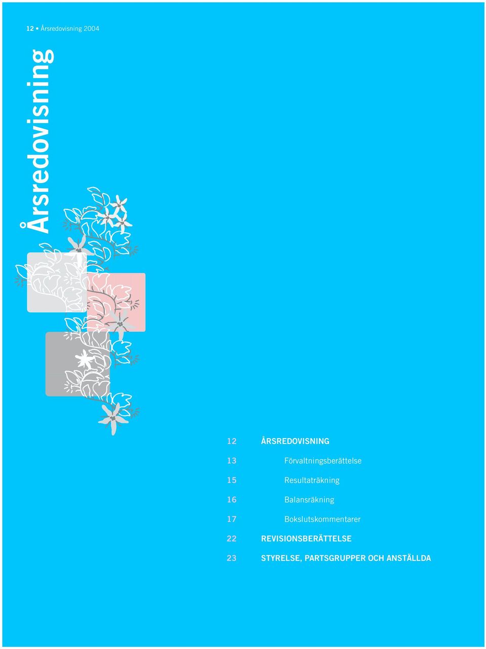 Resultaträkning 16 Balansräkning 17