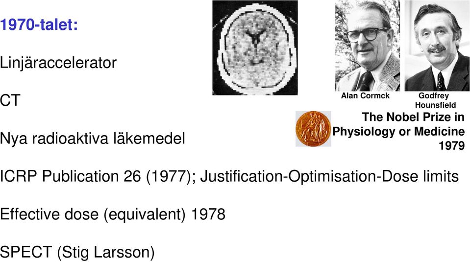 Medicine 1979 ICRP Publication 26 (1977);