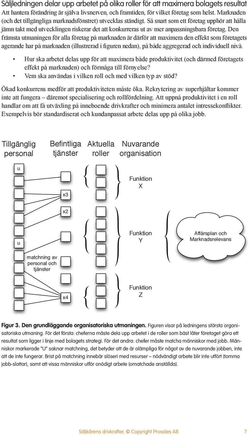 Så snart som ett företag upphör att hålla jämn takt med utvecklingen riskerar det att konkurreras ut av mer anpassningsbara företag.