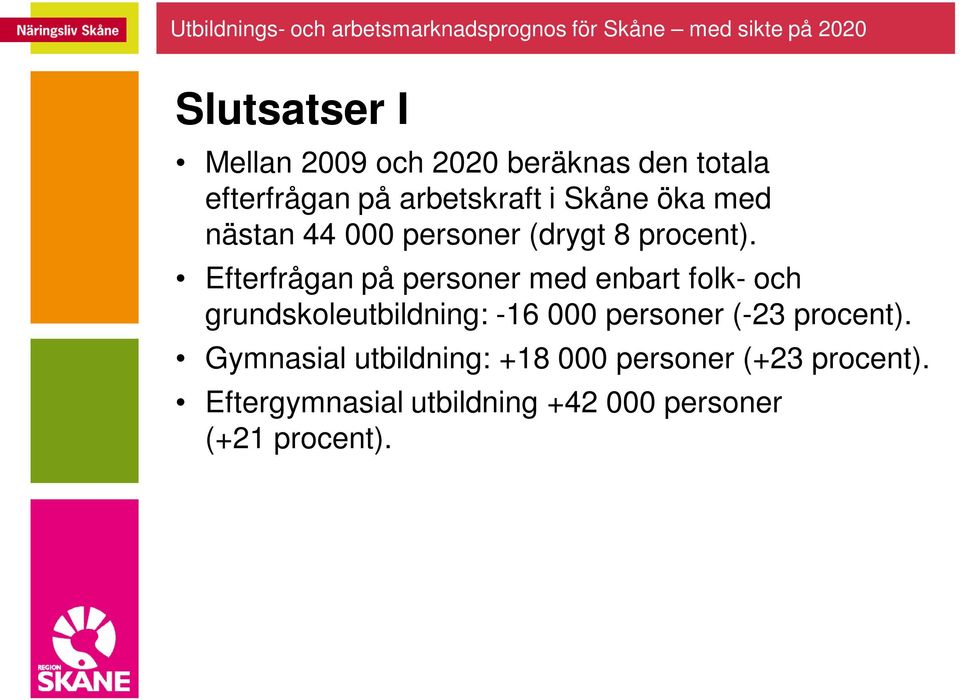 på personer med enbart folk- och grundskoleutbildning: -16 personer (-23