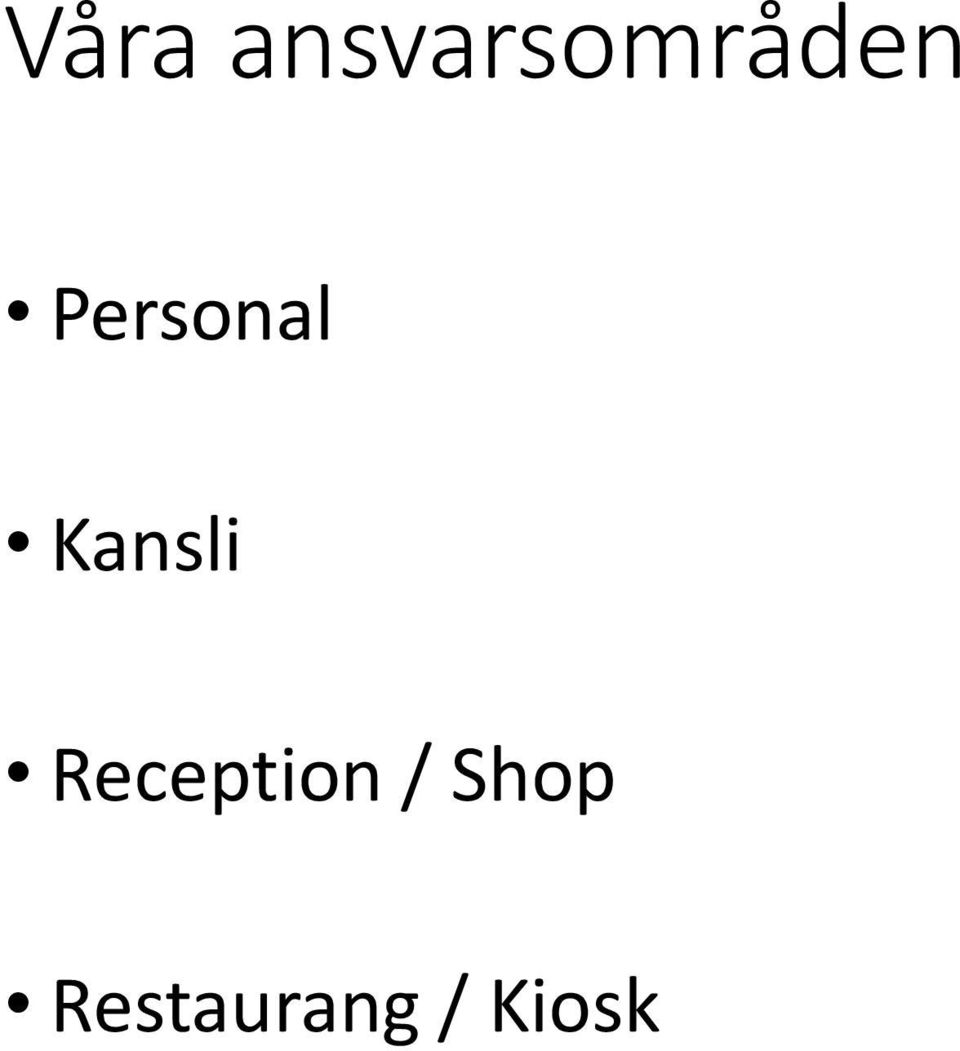 Personal Kansli