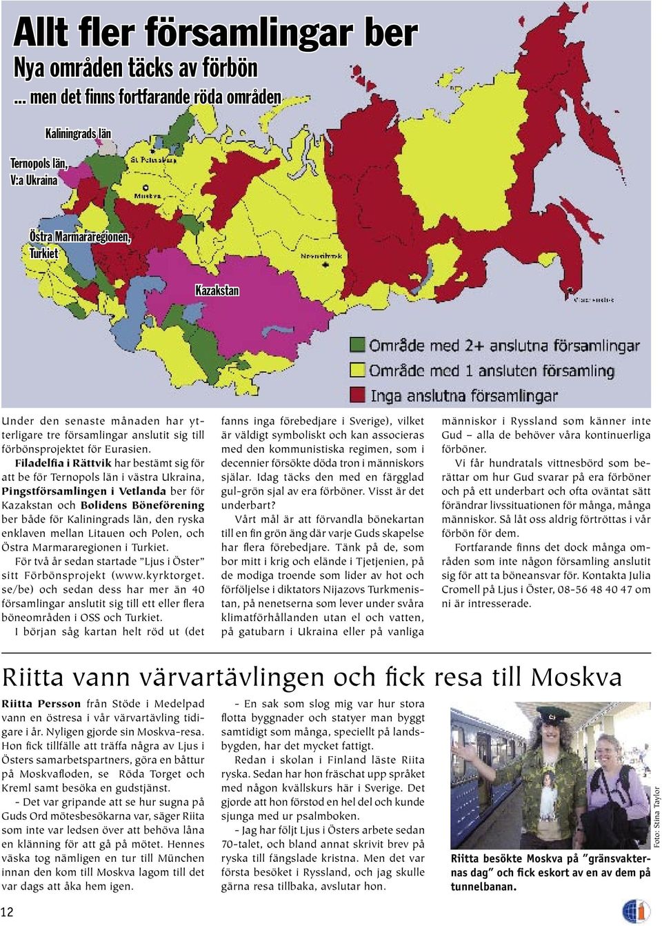 till förbönsprojektet för Eurasien.