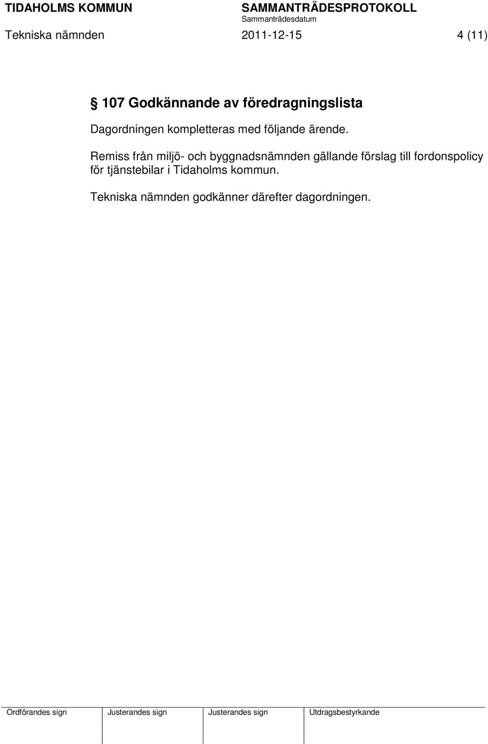 Remiss från miljö- och byggnadsnämnden gällande förslag till