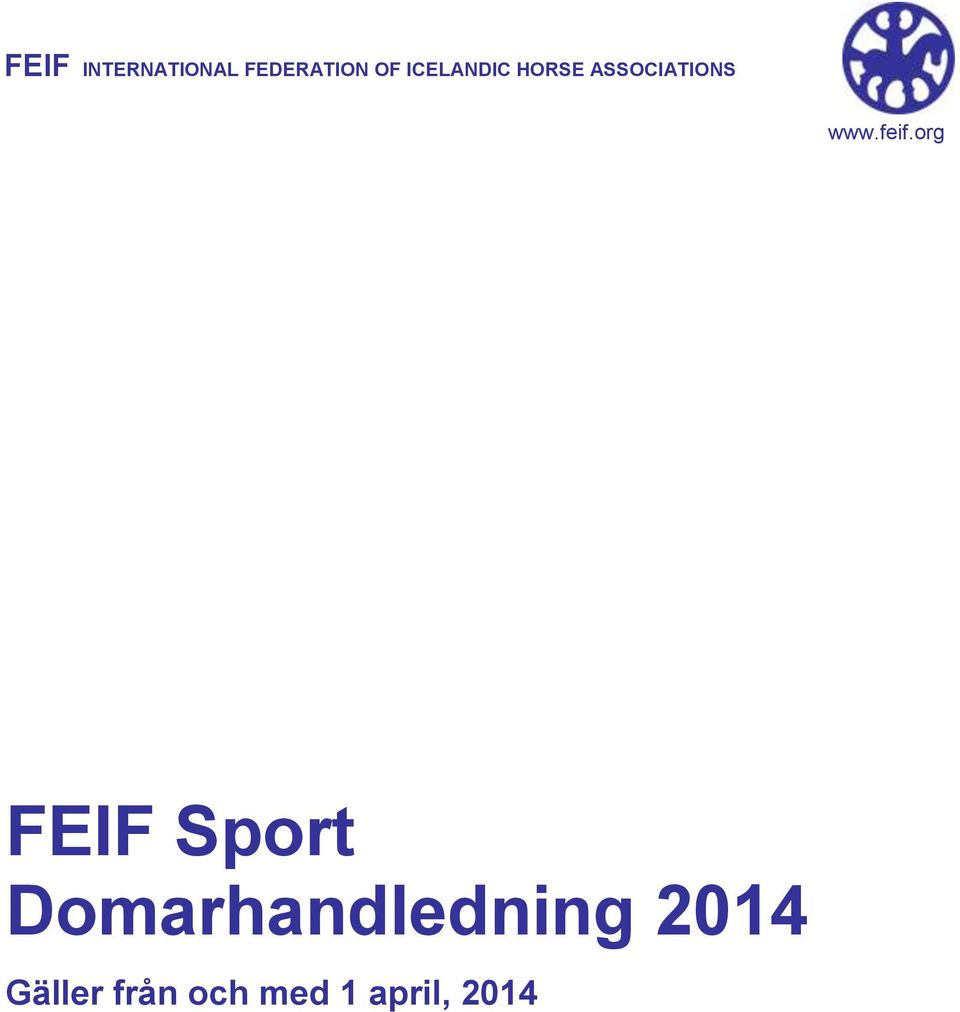 feif.org FEIF Sport