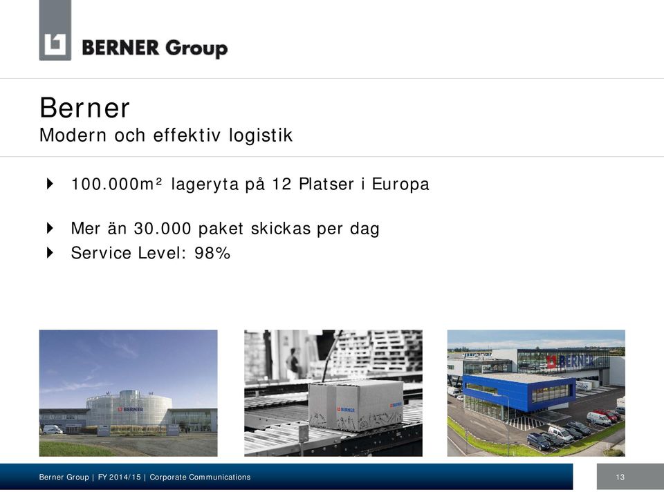 000m² lageryta på 12 Platser i