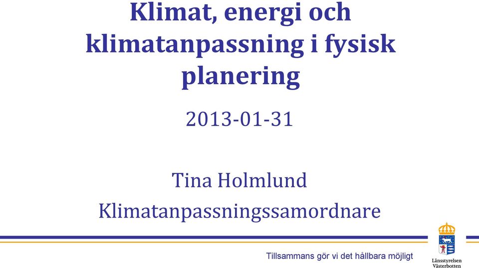 planering 2013-01-31 Tina