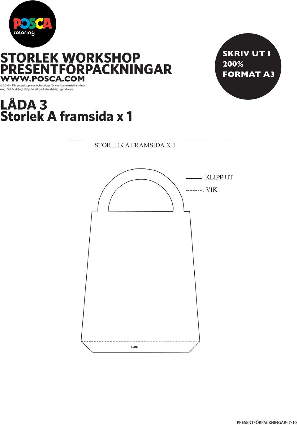 FORMAT A3 STORLEK A