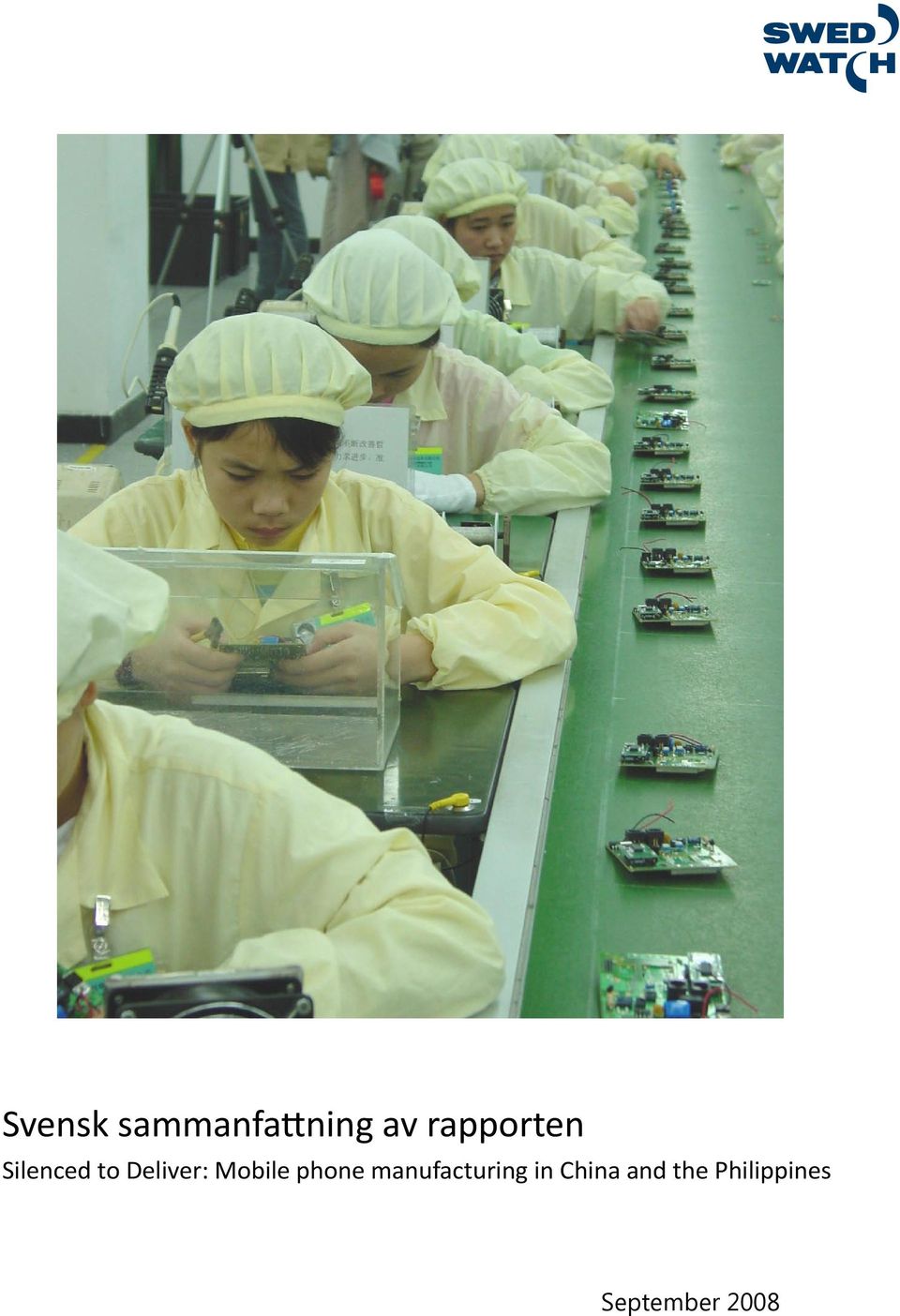 Mobile phone manufacturing in