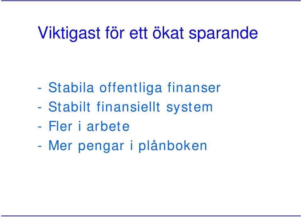 Stabilt finansiellt system -