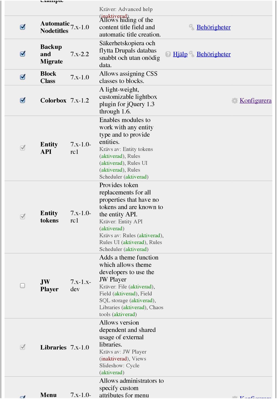 Enables modules to work with any entity type and to provide entities.