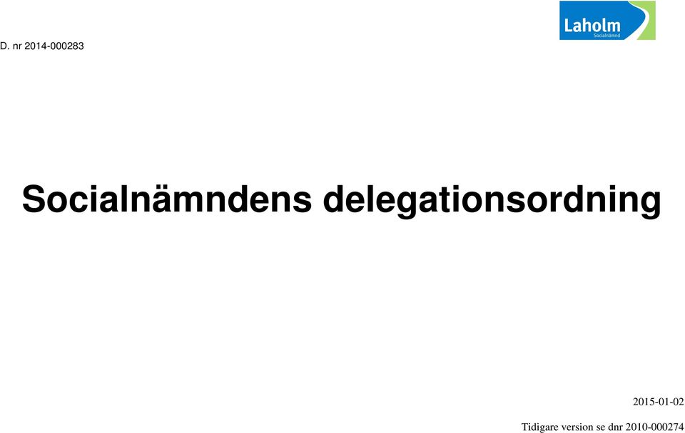 delegationsordning