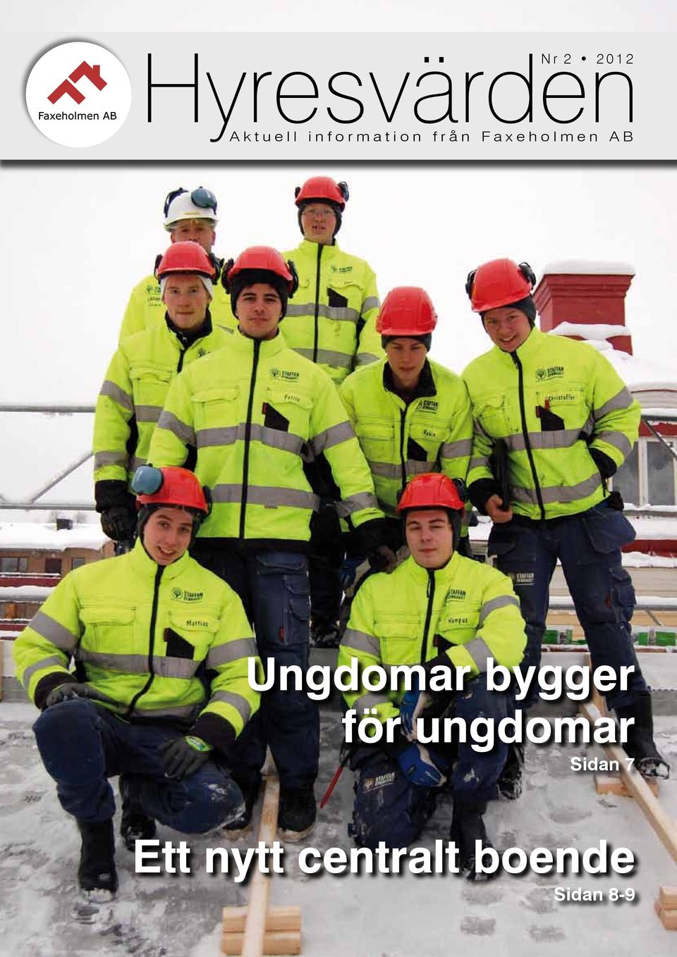 Ungdomar bygger för ungdomar