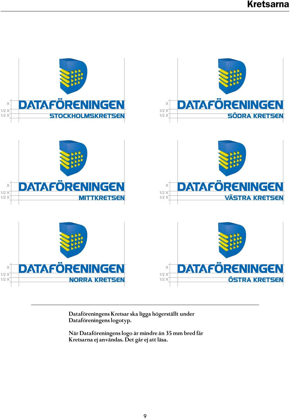 ligga högerställt under Dataföreningens logotyp.