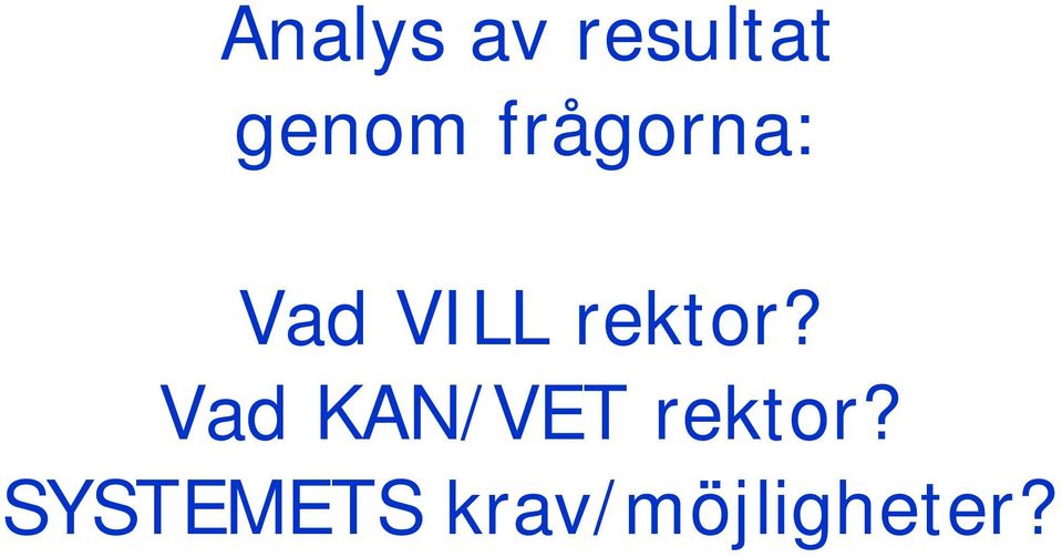 rektor?
