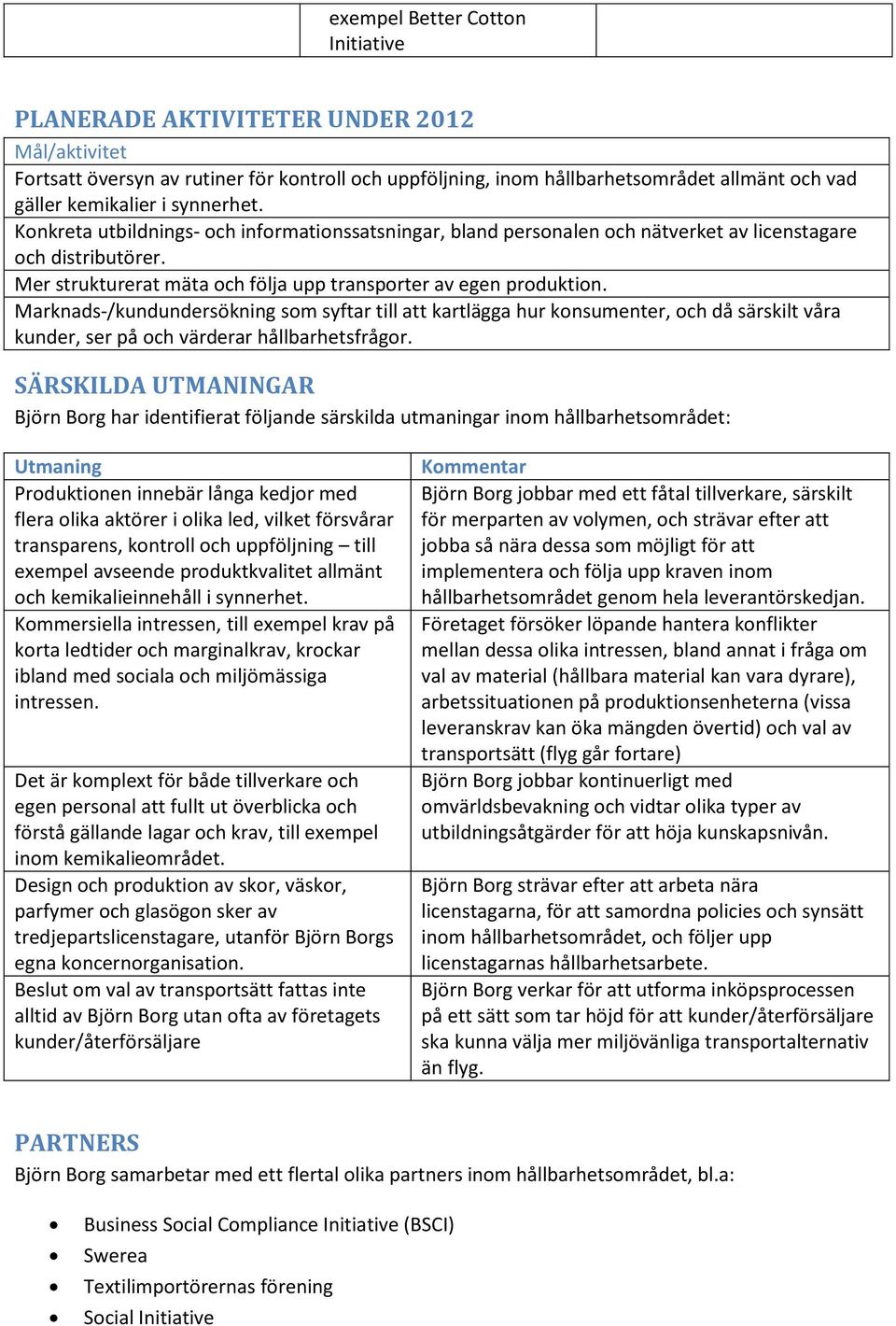 Marknads-/kundundersökning som syftar till att kartlägga hur konsumenter, och då särskilt våra kunder, ser på och värderar hållbarhetsfrågor.