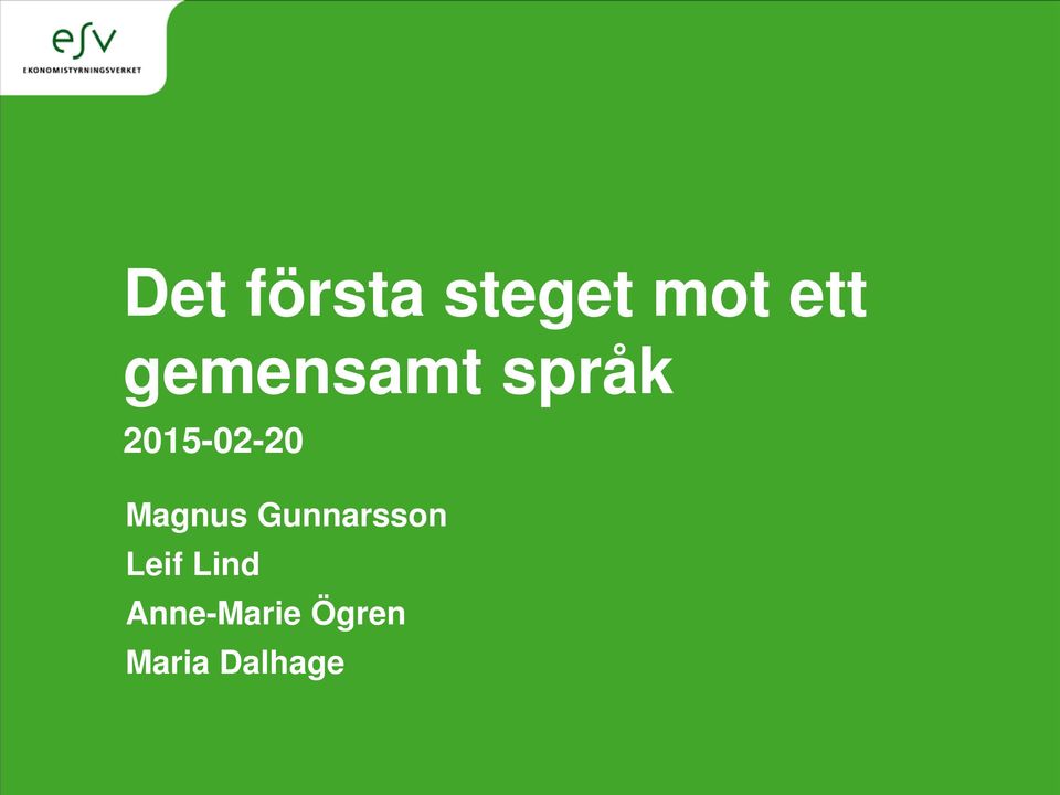 Magnus Gunnarsson Leif Lind