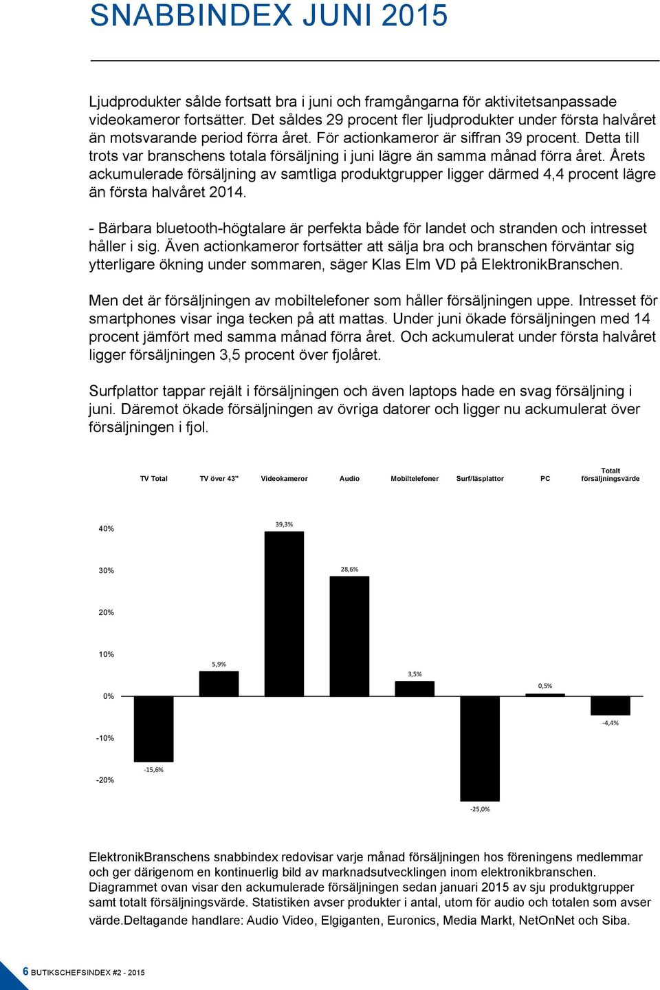 Detta till trots var branschens totala försäljning i juni lägre än samma månad förra året.