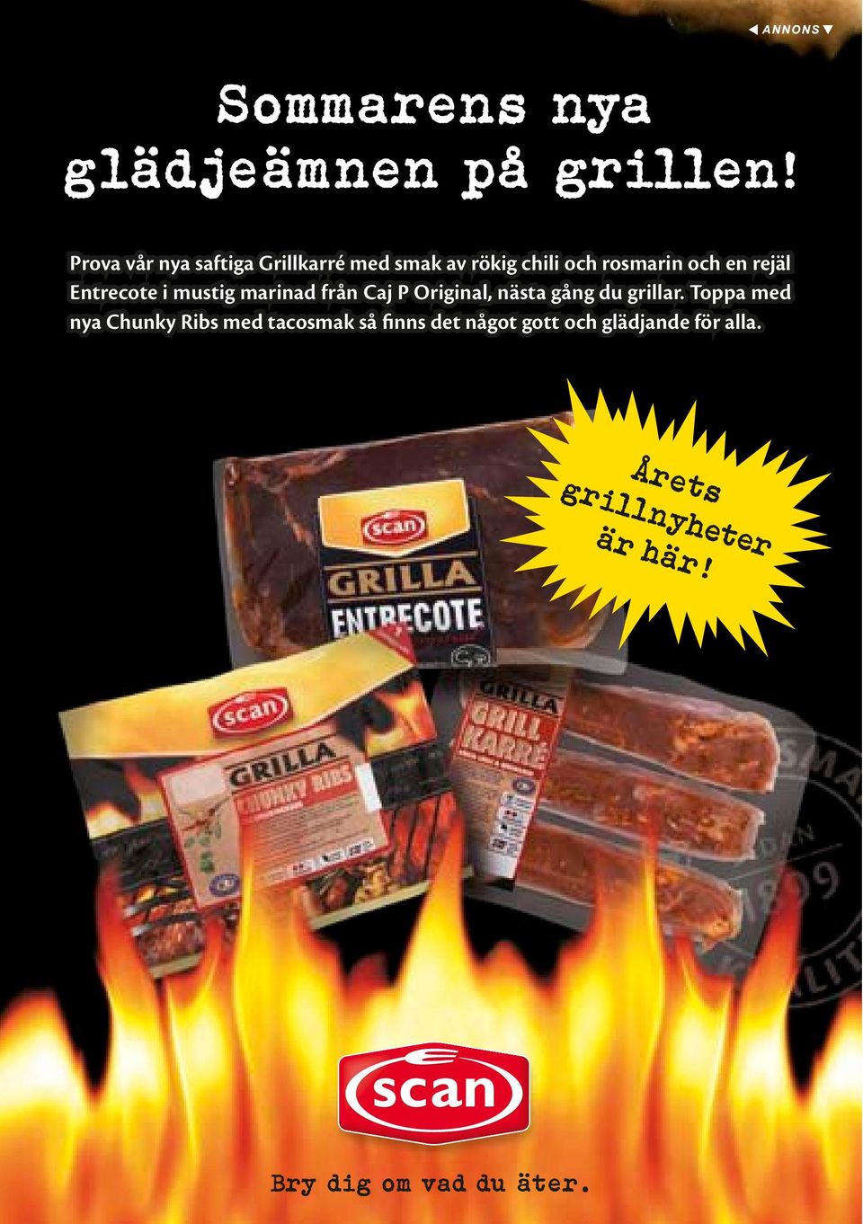 MATINSPIRATION & RECEPT FRÅN COOP FÖLJ MED PÅ EN MATRESA MED Grillkarré med getostkräm