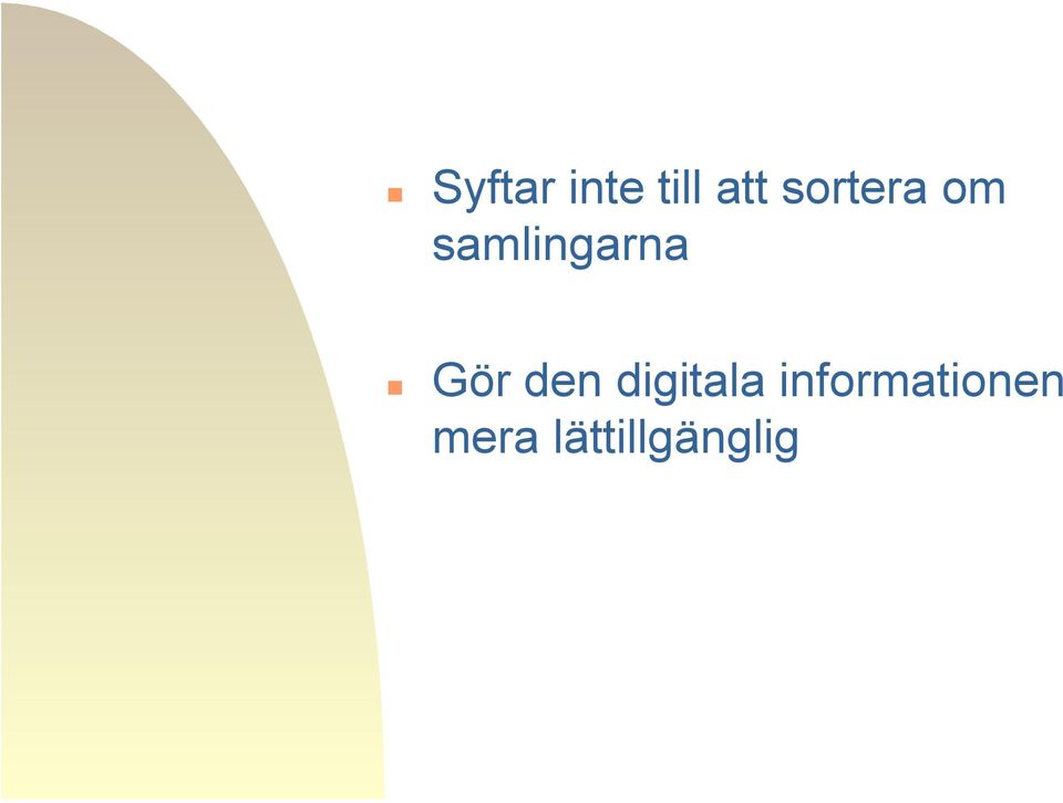 Gör den digitala