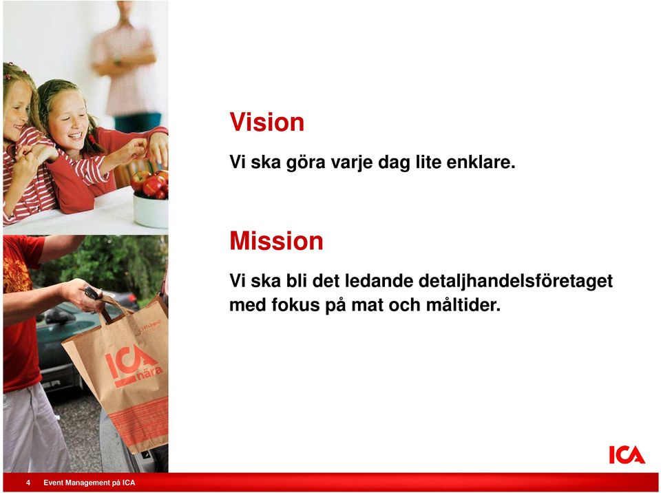 Mission Vi ska bli det ledande