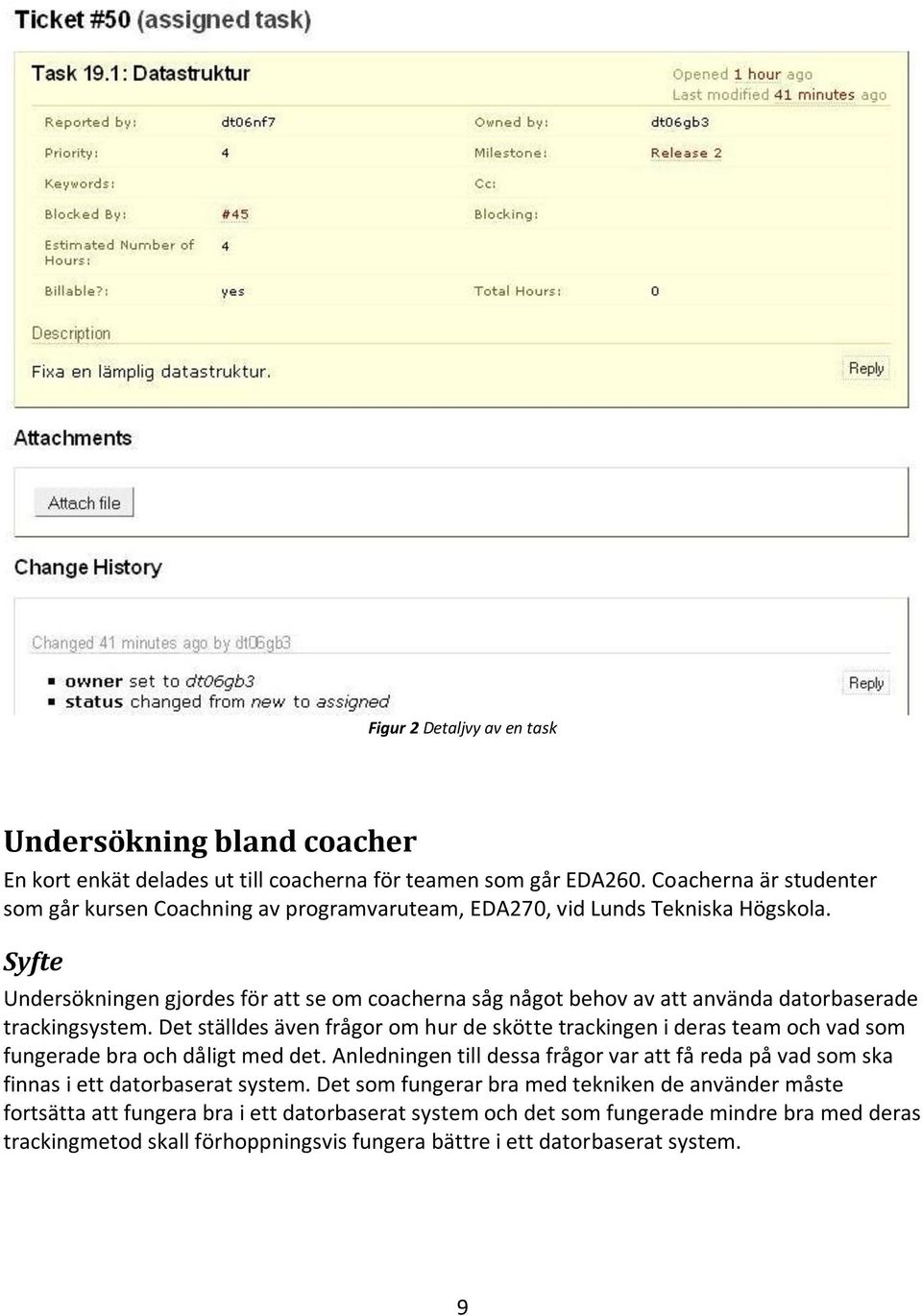 Syfte Undersökningen gjordes för att se om coacherna såg något behov av att använda datorbaserade trackingsystem.