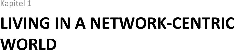 A NETWORK-