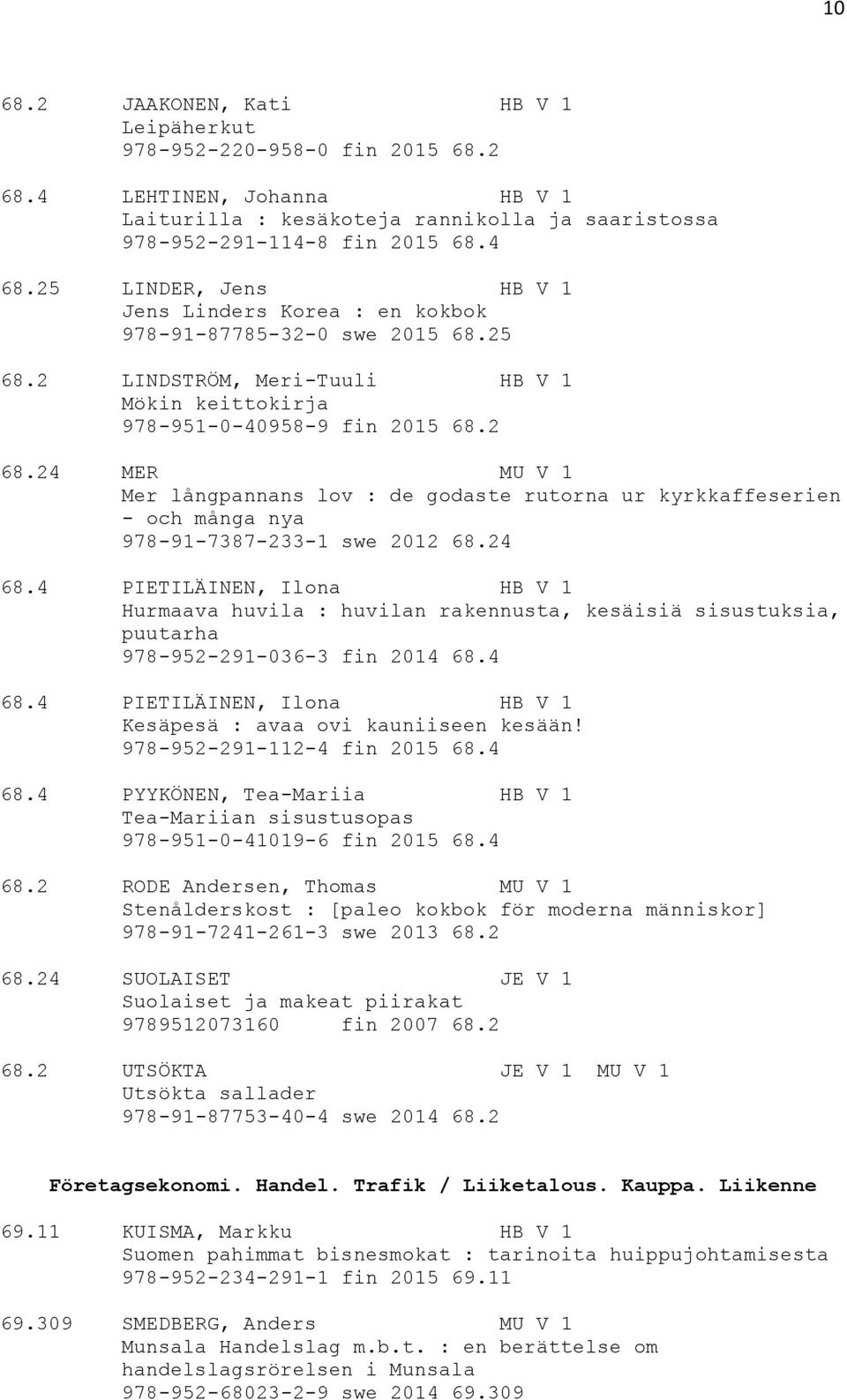 24 MER MU V 1 Mer långpannans lov : de godaste rutorna ur kyrkkaffeserien - och många nya 978-91-7387-233-1 swe 2012 68.24 68.