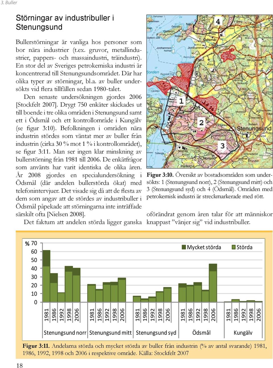 Den senaste undersökningen gjordes 2006 [Stockfelt 2007].