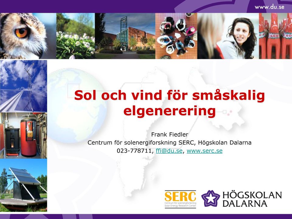 för solenergiforskning SERC,